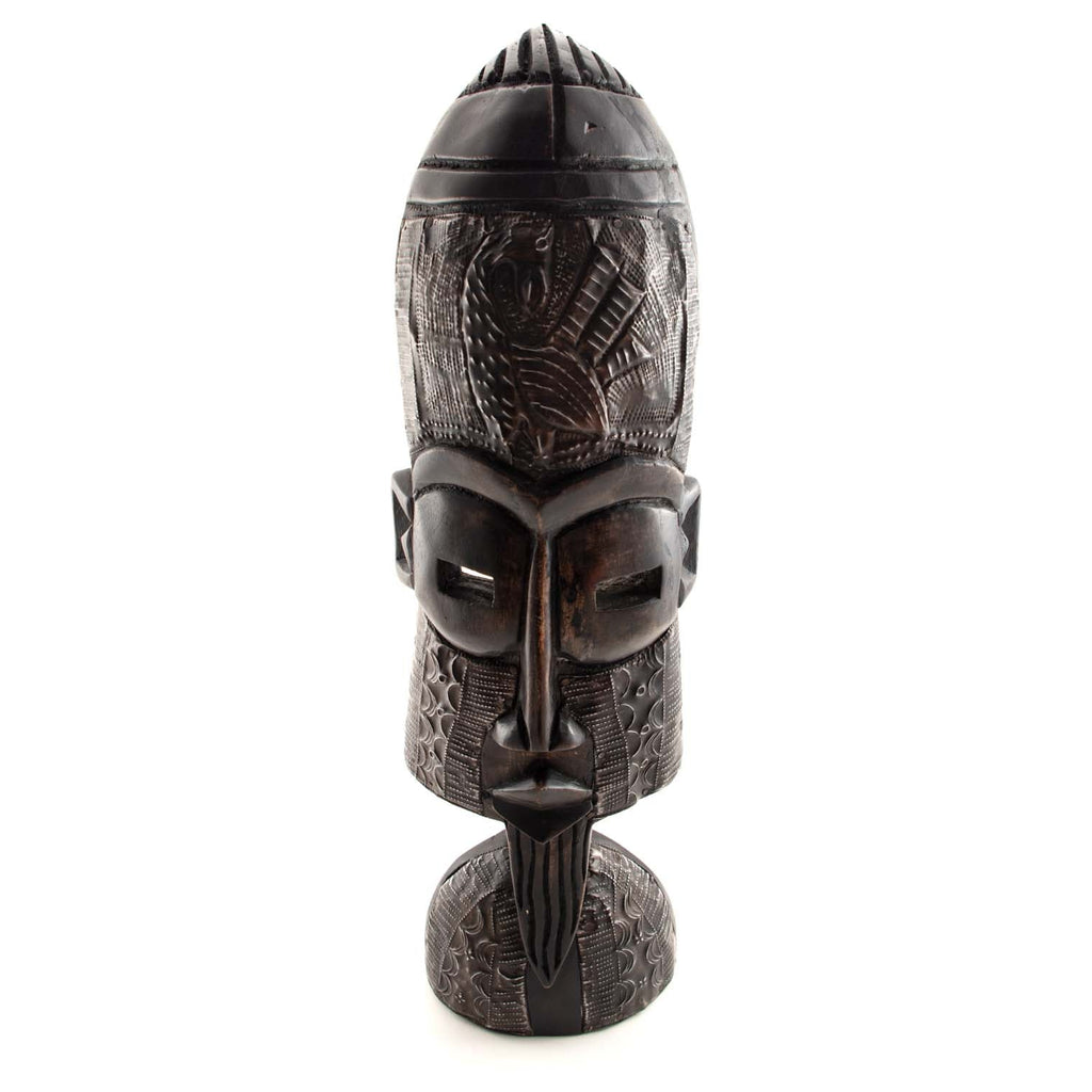 Artisan Ghanaian Mask No.2-Home Décor - African Musical Instruments