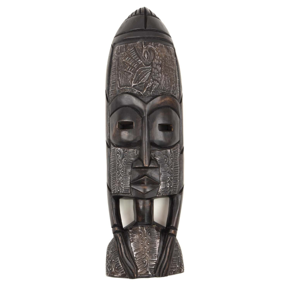 Artisan Ghanaian Mask No.2-Home Décor - African Musical Instruments