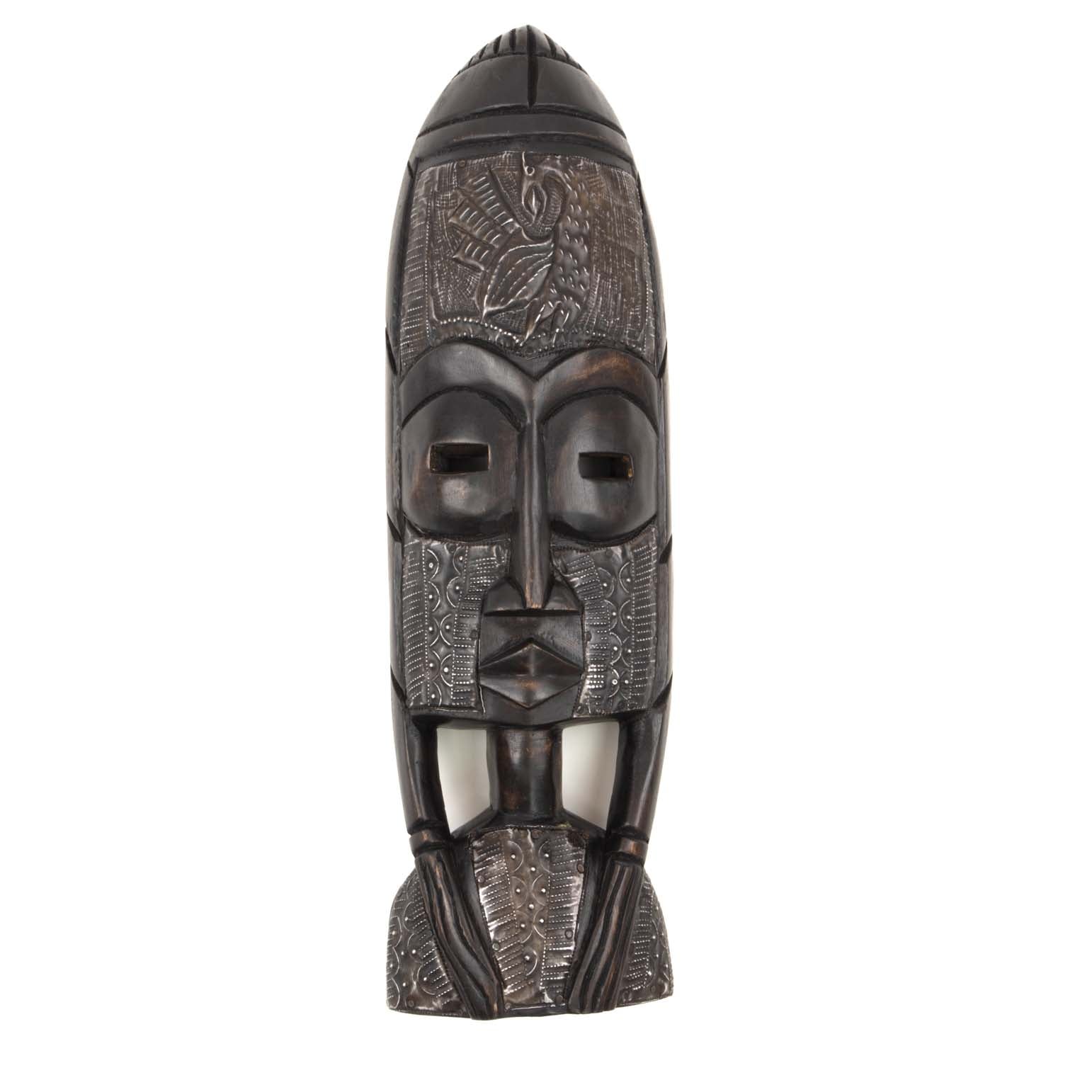 Artisan Ghanaian Mask No.2-Home Décor - African Musical Instruments
