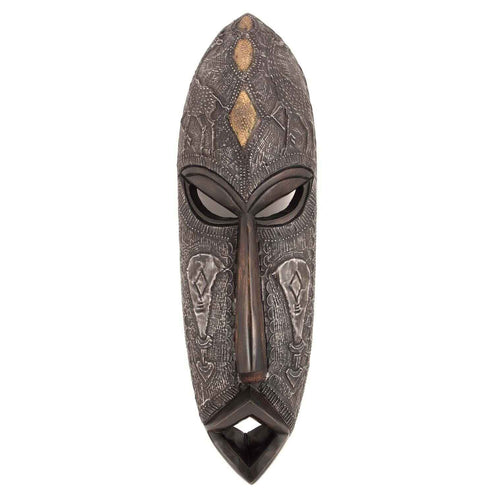 Artisan Ghanaian Mask No.3-Home Décor - African Musical Instruments