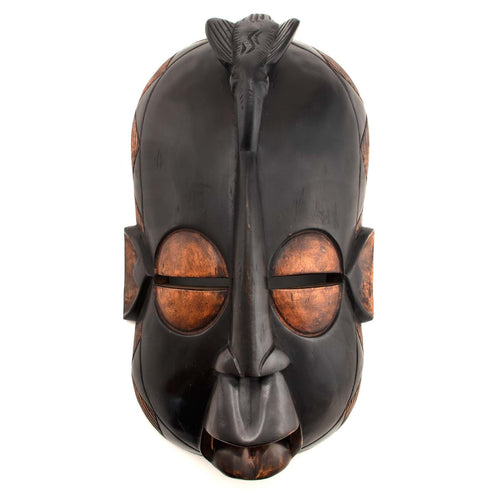Artisan Ghanaian Mask No.5-Home Décor - African Musical Instruments