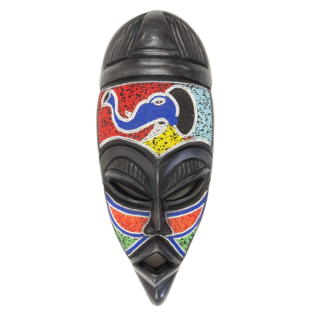 Artisan Ghanaian Mask No.8-Home Décor - African Musical Instruments