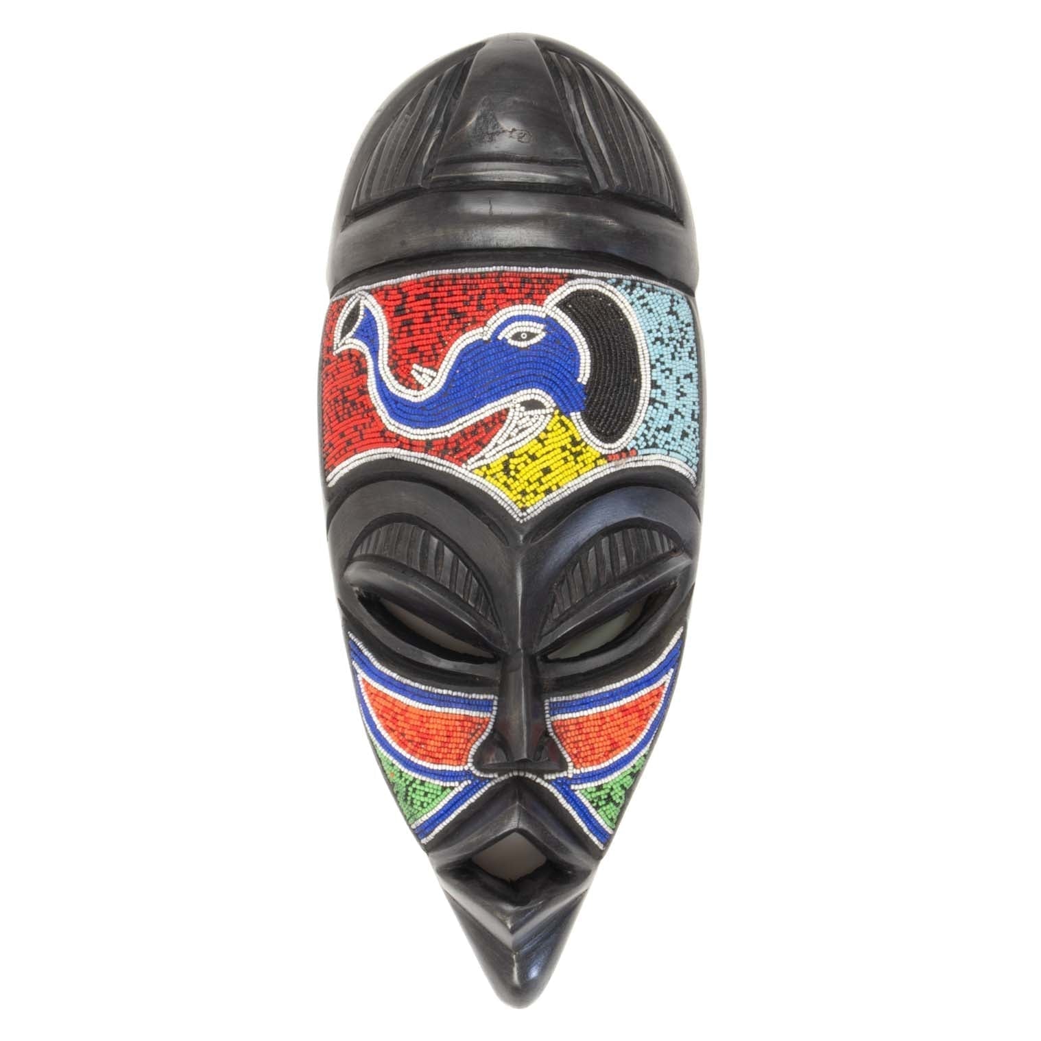 Artisan Ghanaian Mask No.8-Home Décor - African Musical Instruments