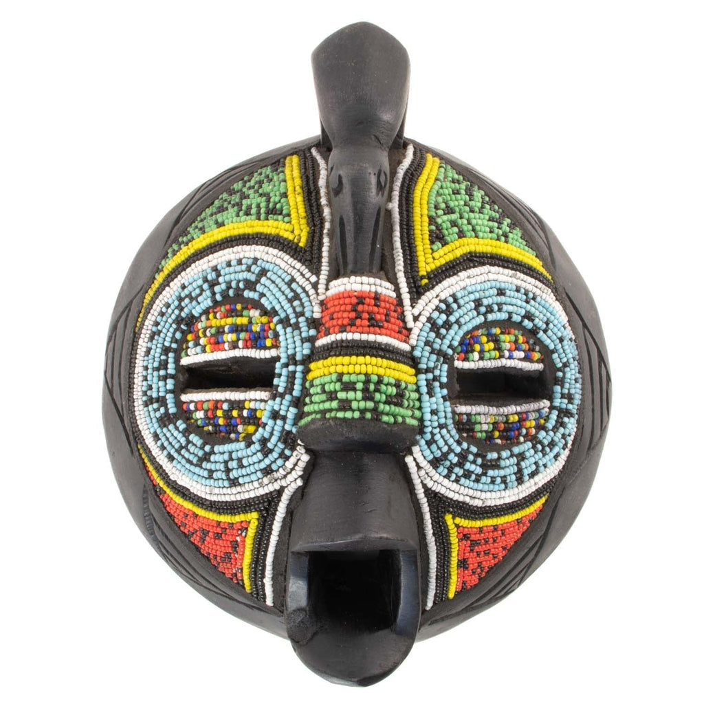 Artisan Ghanaian Mask No.9-Home Décor - African Musical Instruments