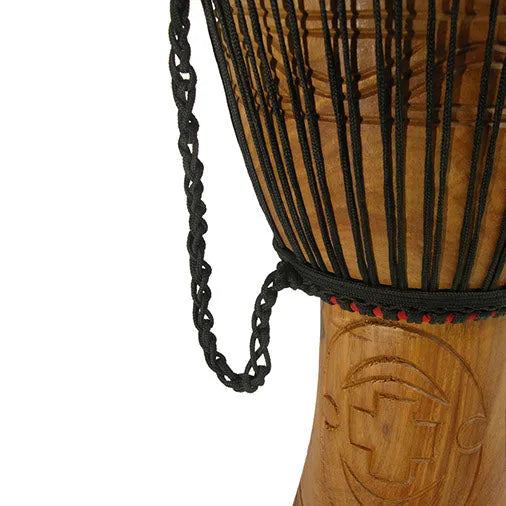 Extra Large Ghanaian Djembe (13" Head)-Drums - African Musical Instruments