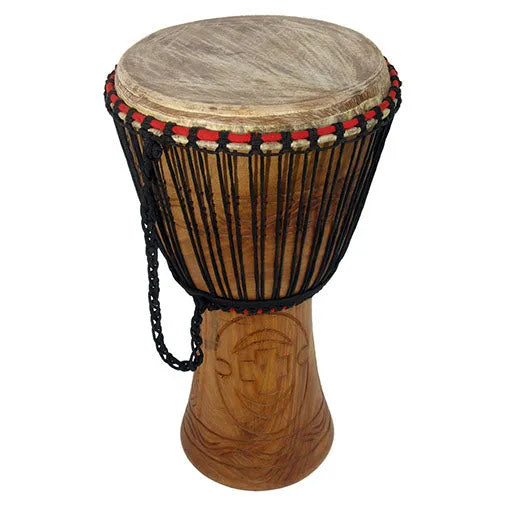 Extra Large Ghanaian Djembe (13" Head)-Drums - African Musical Instruments
