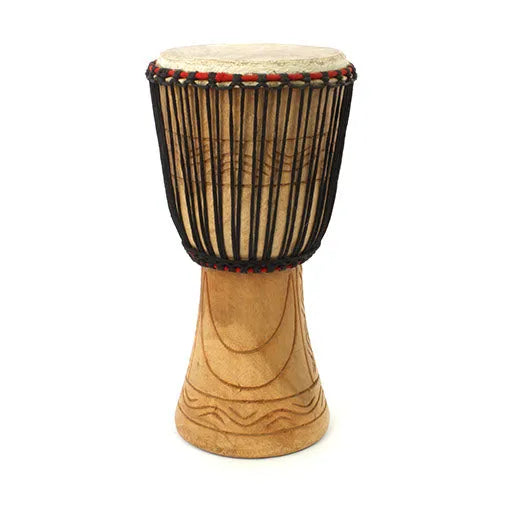 Medium Ghanaian Djembe (9" Head)-Drums - African Musical Instruments