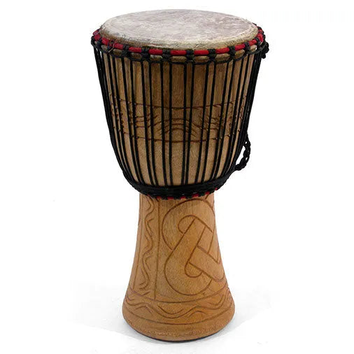 Medium Ghanaian Djembe (9" Head)-Drums - African Musical Instruments