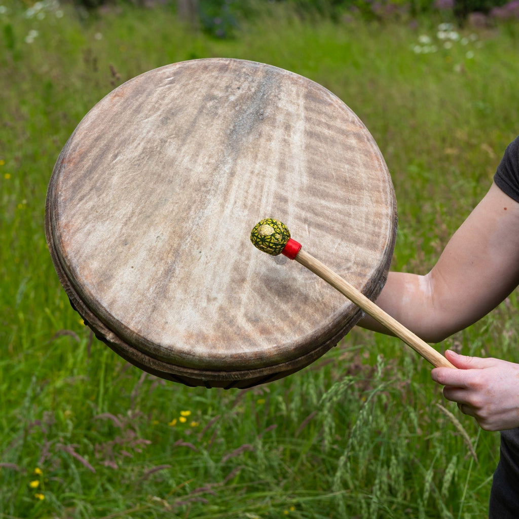 Ghanaian Shamanic Drum-Drums - African Musical Instruments