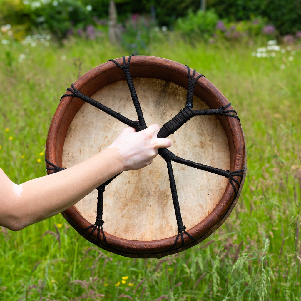 Ghanaian Shamanic Drum-Drums - African Musical Instruments
