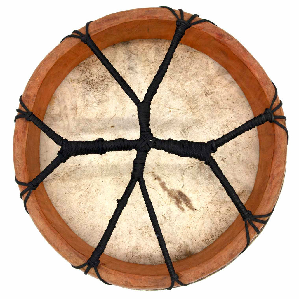 Ghanaian Shamanic Drum-Drums - African Musical Instruments