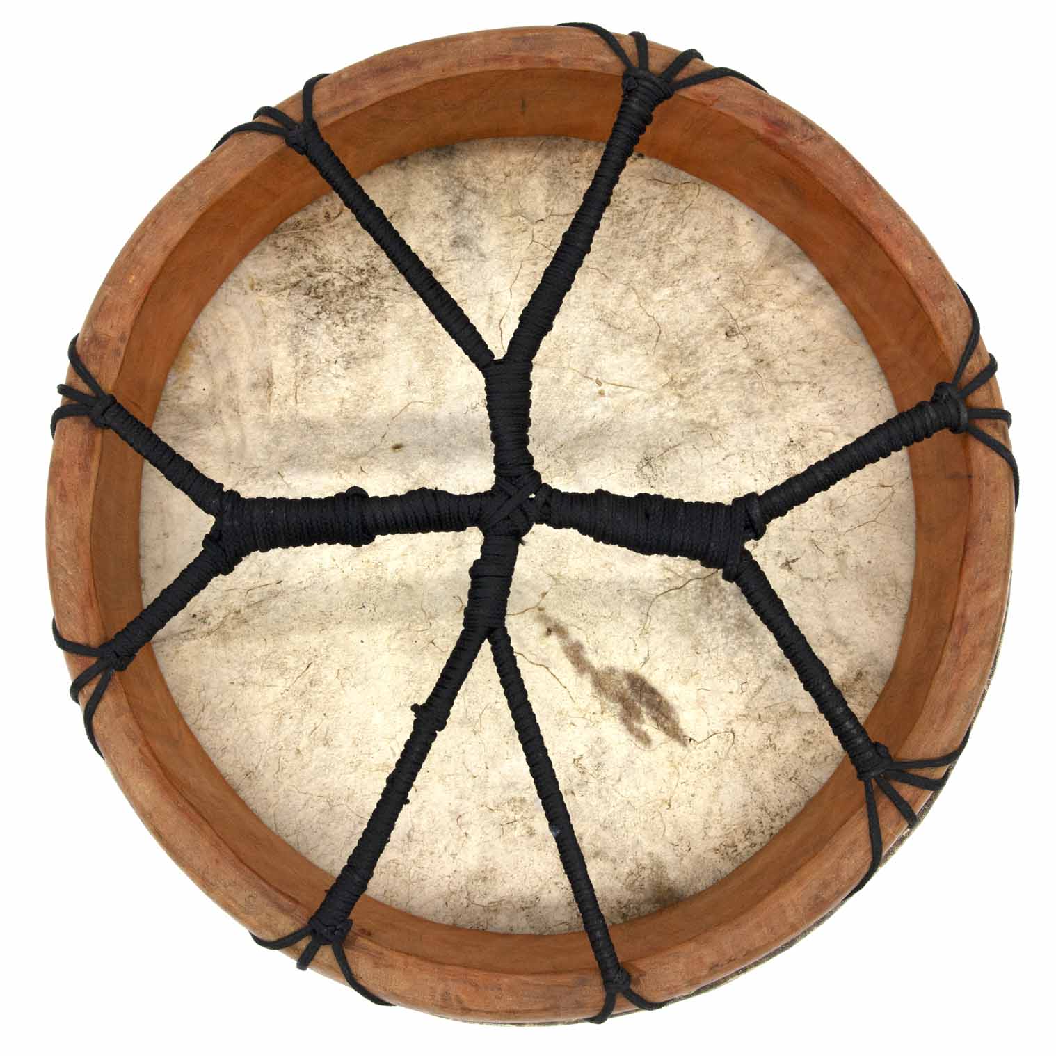 Ghanaian Shamanic Drum-Drums - African Musical Instruments
