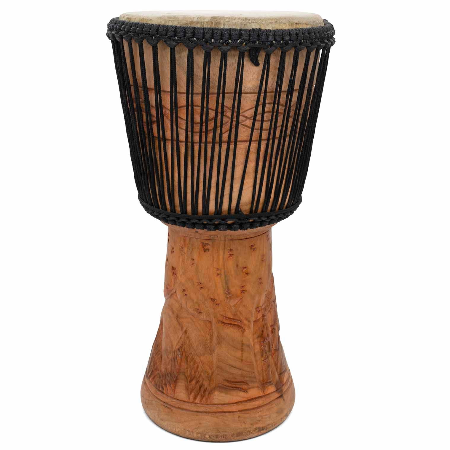 Professional Large Ghanaian Djembe (11" Head) - African Musical Instruments