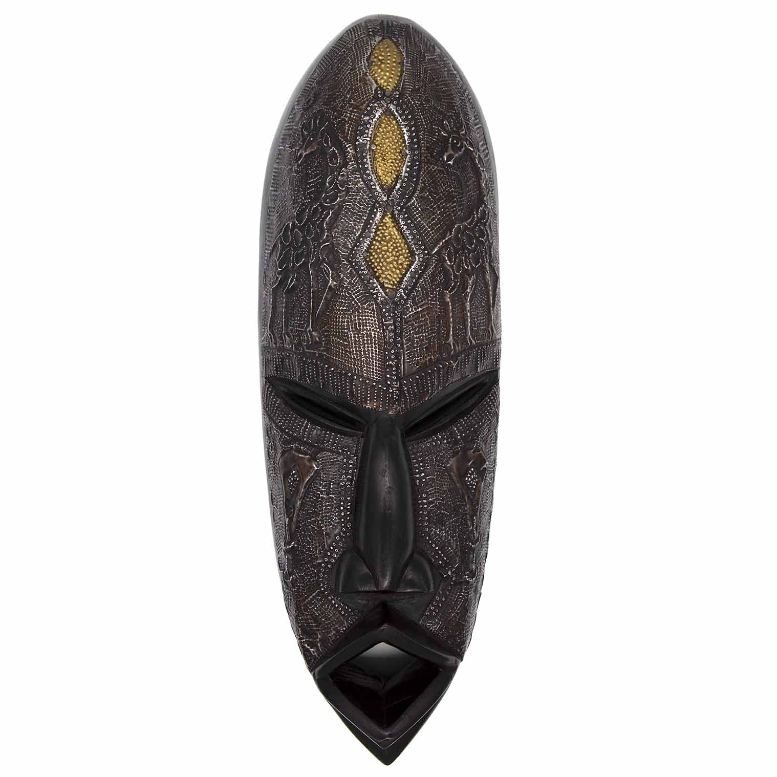 Artisan Ghanaian Mask No.3-Home Décor - African Musical Instruments
