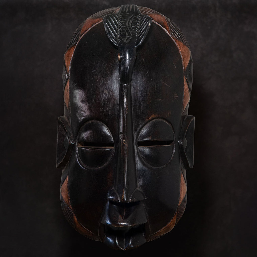 Artisan Ghanaian Mask No.5-Home Décor - African Musical Instruments