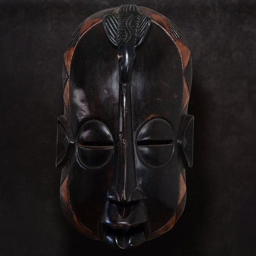 Artisan Ghanaian Mask No.5-Home Décor - African Musical Instruments
